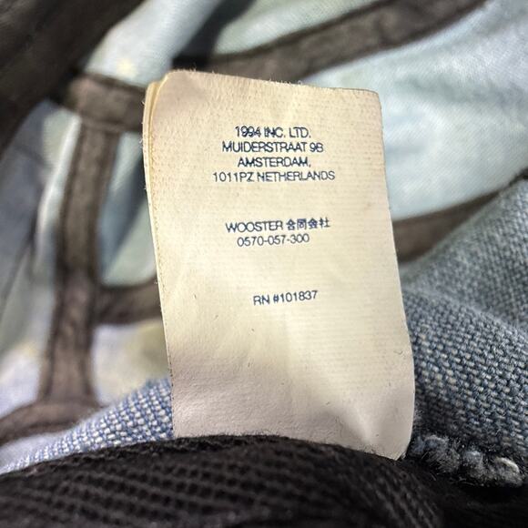 Supreme Denim Washed Chino Twill Camp Cap Hat Jean Box Logo Made In USA Gift - Picture 10 of 10